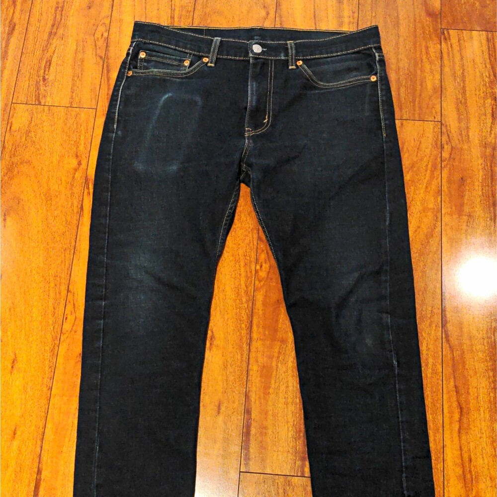 Levi's 510 Slim Fit Men's Jeans Dark Wash Blue Denim Stretch W32 L32